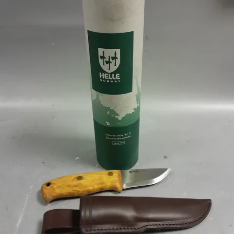 BOXED HELLE NORWAY OUTDOOR KNIFE