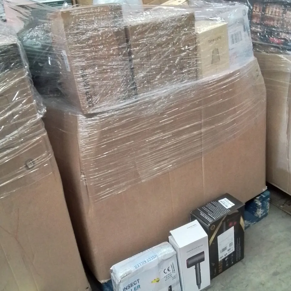 PALLET CONTAINING A LARGE QUANTITY OF ELECTRICAL PRODUCTS TO INCLUDE;HAIR DRYER,INSECT KILLER MACHINE,MASSAGER 