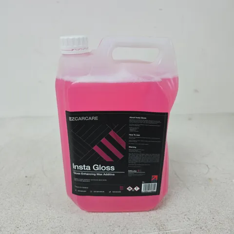 EZCARCARE INSTA GLOSS ENHANCING WAX ADDITIVE (5L)