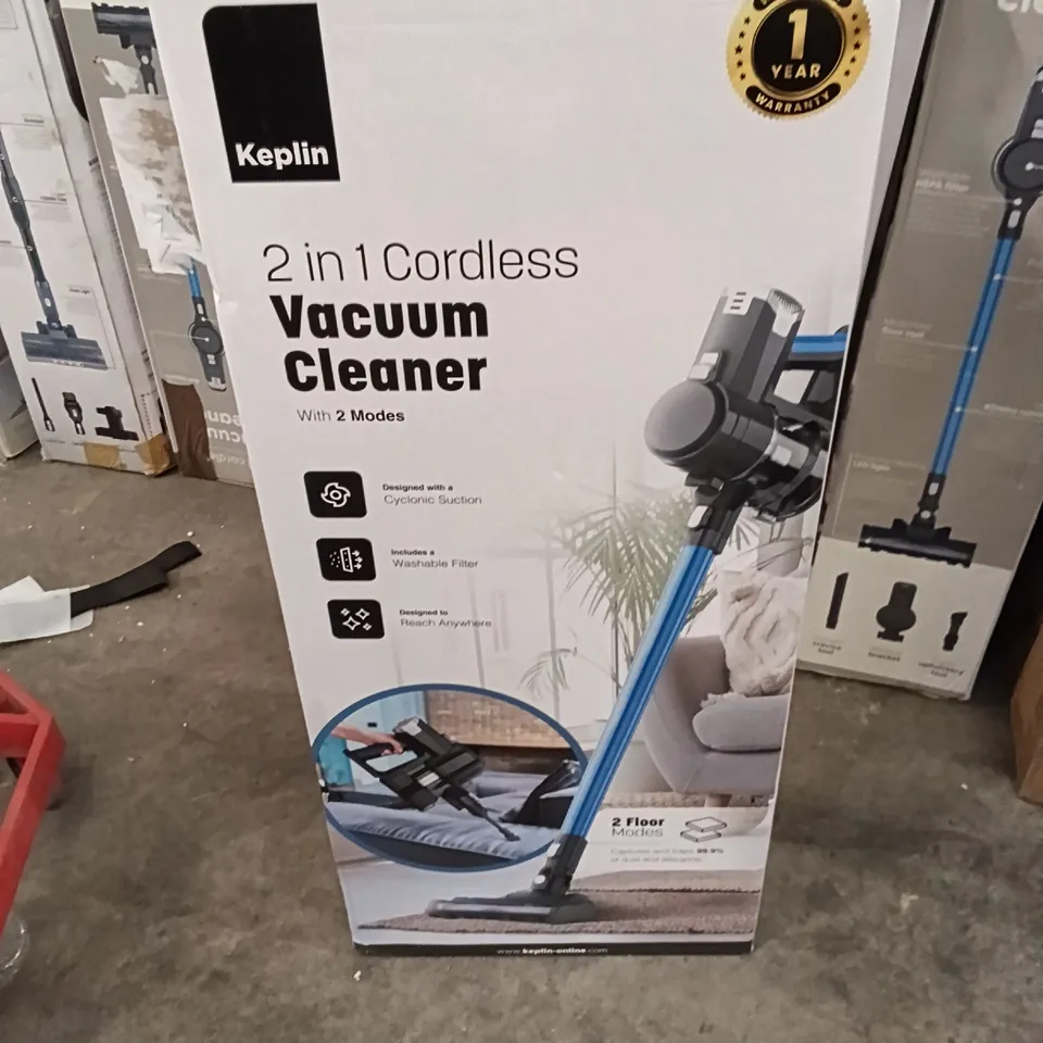 BOXED KEPLIN 2IN1 CORDLESS VACUUM CLEANER 