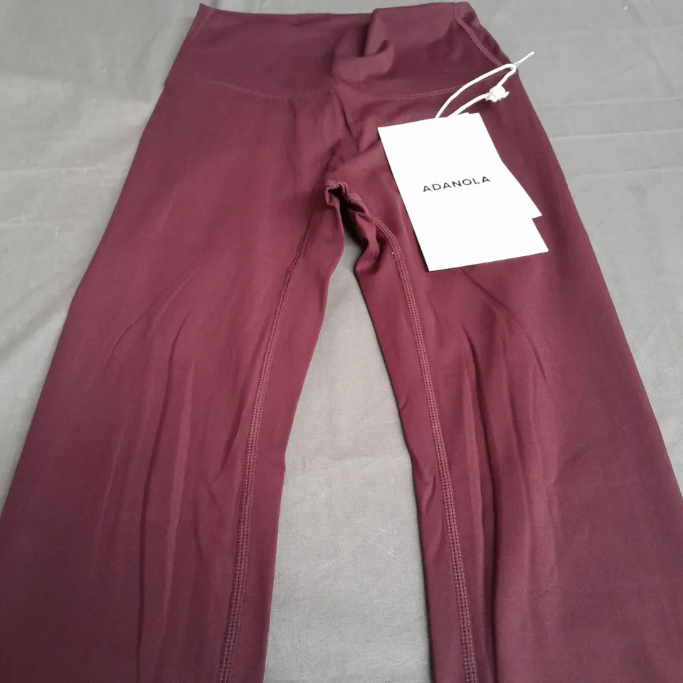 ADANOLA ULTIMATE LEGGINGS IN CHERRY - XS