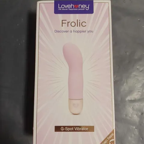 BOXED LOVEHONEY FROLIC G-SPOT VIBRATOR