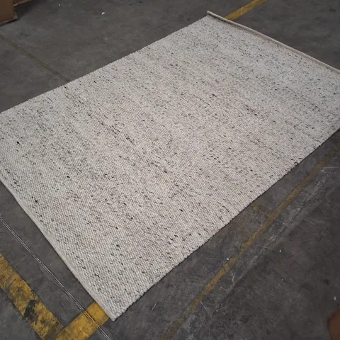 BEIGE WOVEN RUG, RECTANGULAR APPROXIMATELY 160Γ235CM