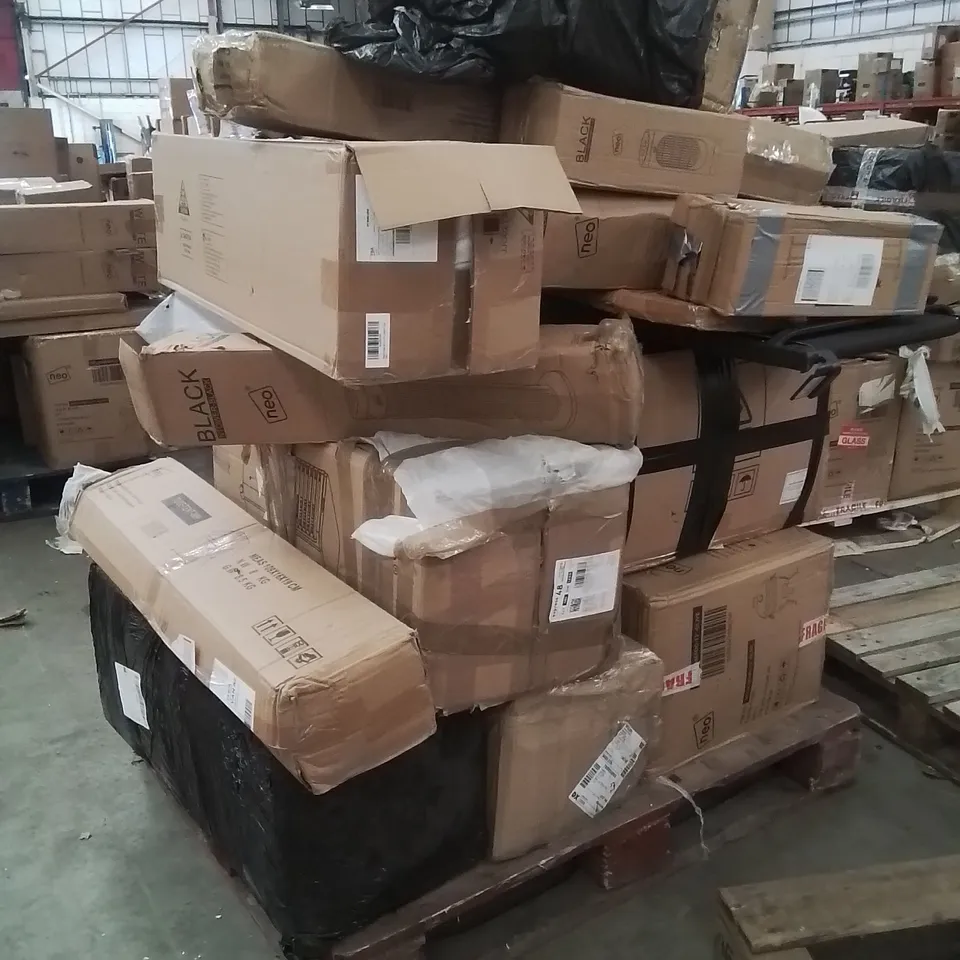 PALLET CONTAINING NEO PRODUCTS SUCH AS;WALKING PAD,AIR CONDITIONING UNIT,TOWER FANS,TUBE TENT