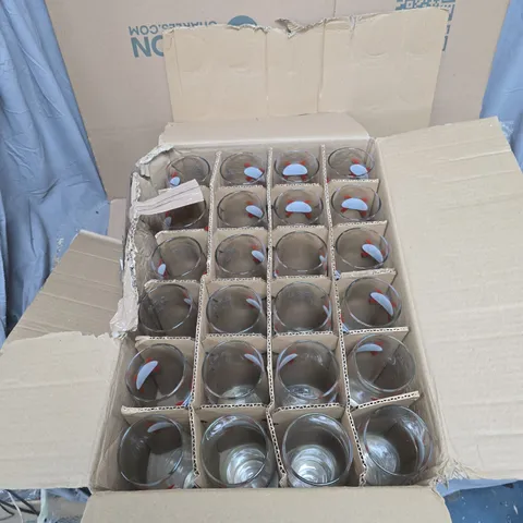 KRONENBOURG 1664 BEER GLASSES – SET OF 24 BRANDED TUMBLERS