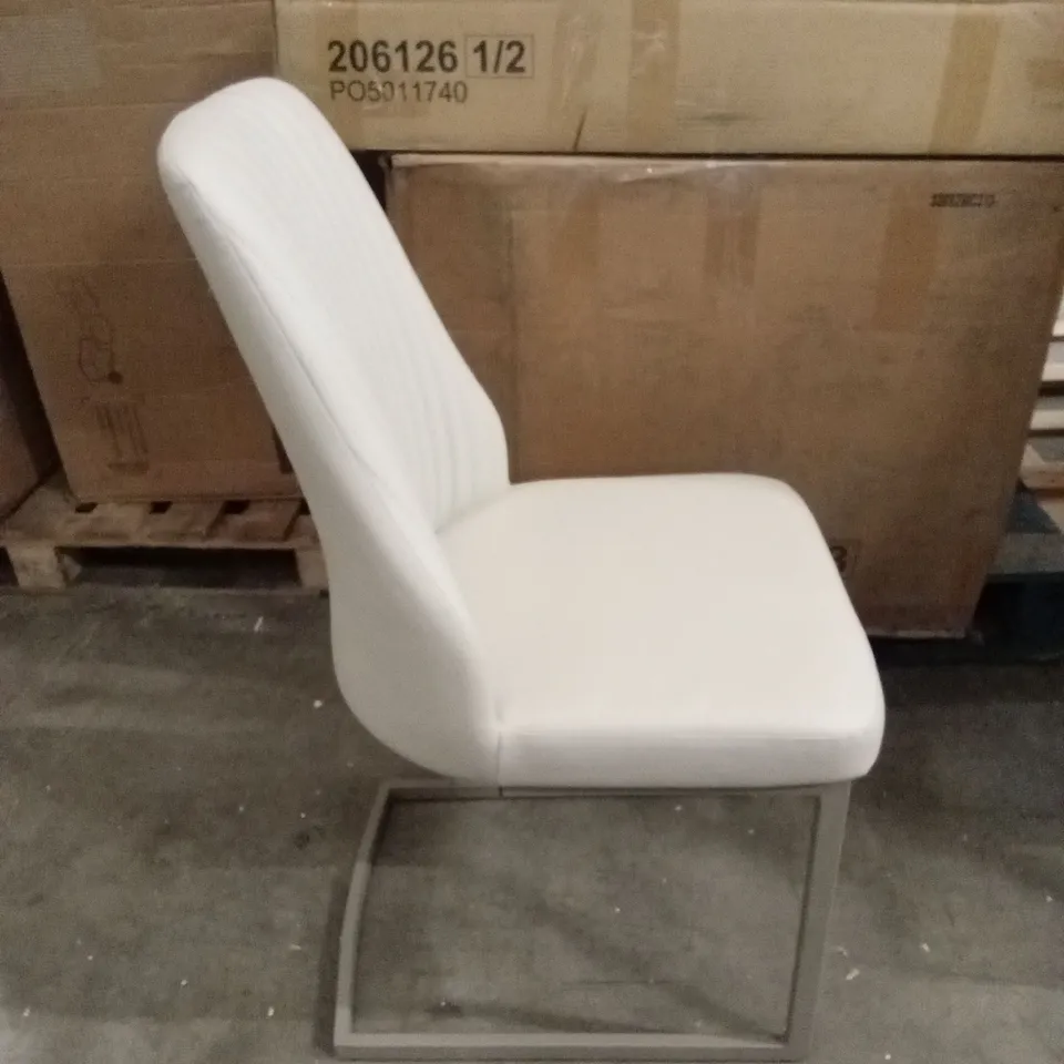 QUALITY DESIGNER PREMIUM FAUX LEATHER DINING CHAIR