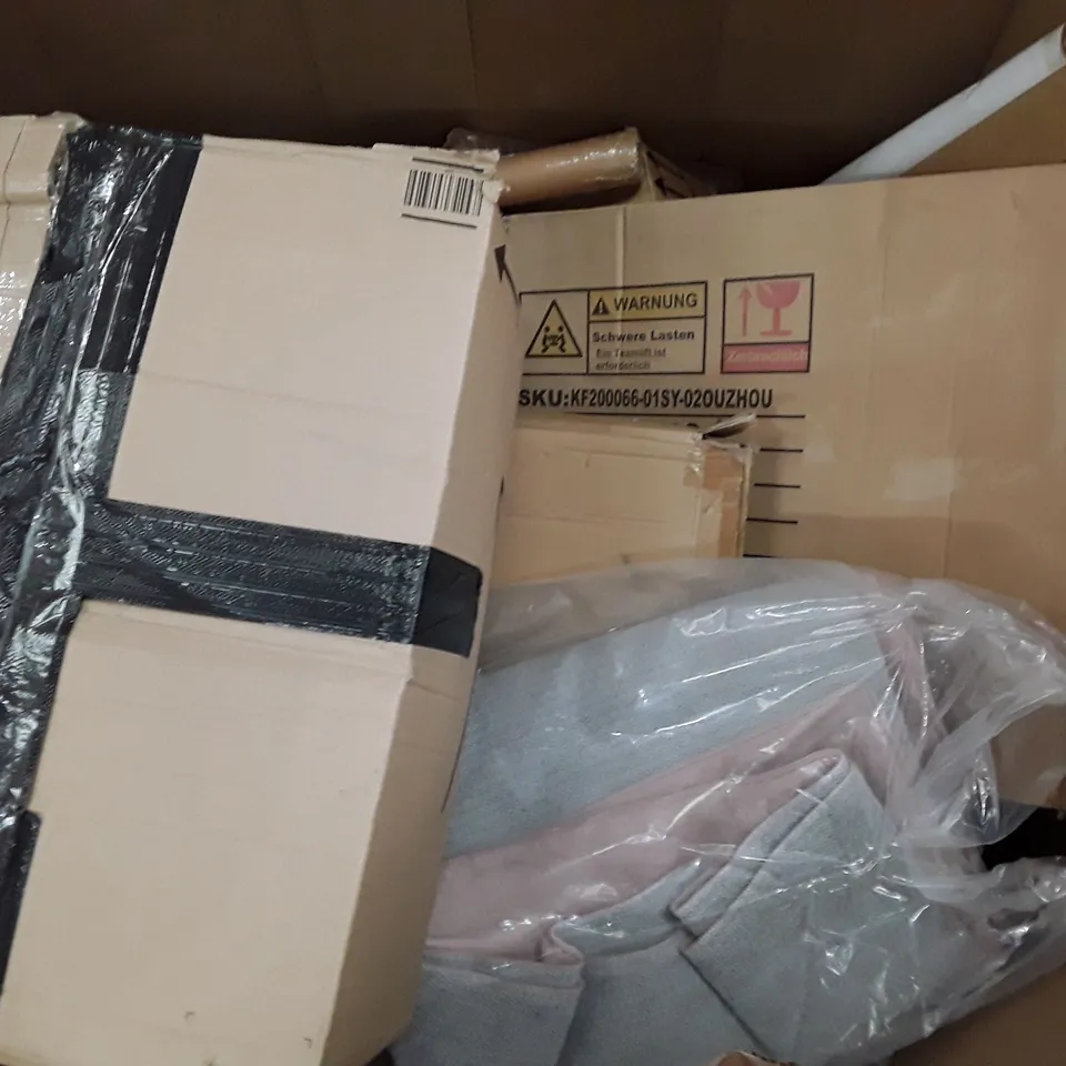 PALLET OF ASSORTED HOUSEHOLD GOODS TO INCLUDE POP UP PRIVATE TENT LED TV AND KIDS TOYS ECT 