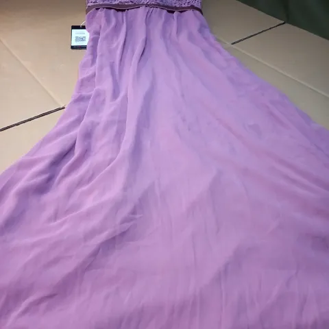 EVERPRETTY DUSTY LAVENDAR EVENING/OCCASION GOWN - SIZE 10
