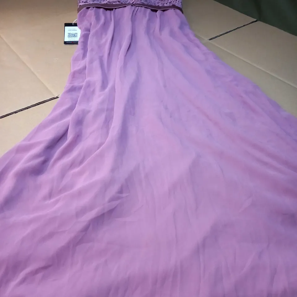 EVERPRETTY DUSTY LAVENDAR EVENING/OCCASION GOWN - SIZE 10