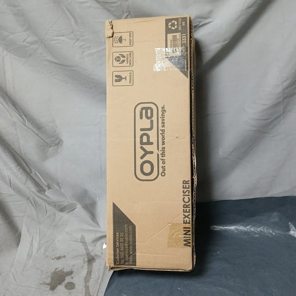 OYPLA MINI EXERCISER WITH MANUAL, BOXED