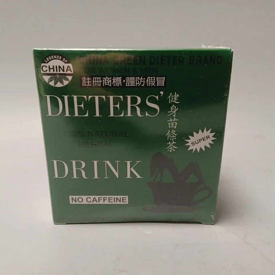 LOT OF APPROX 13 CHINA GREEN DIETER BRAND HERBAL NO CAFFEINE TEA