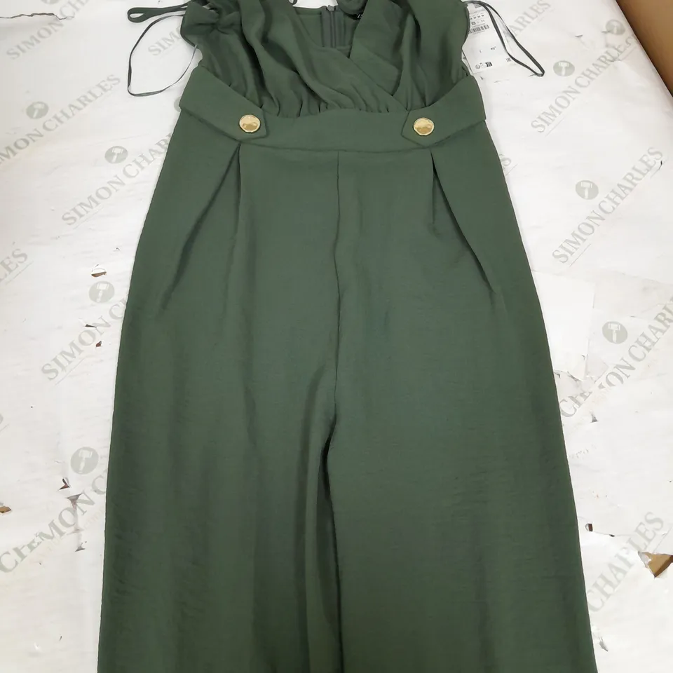 ZARA FULL BODY KHAKI DRESS - MEDIUM