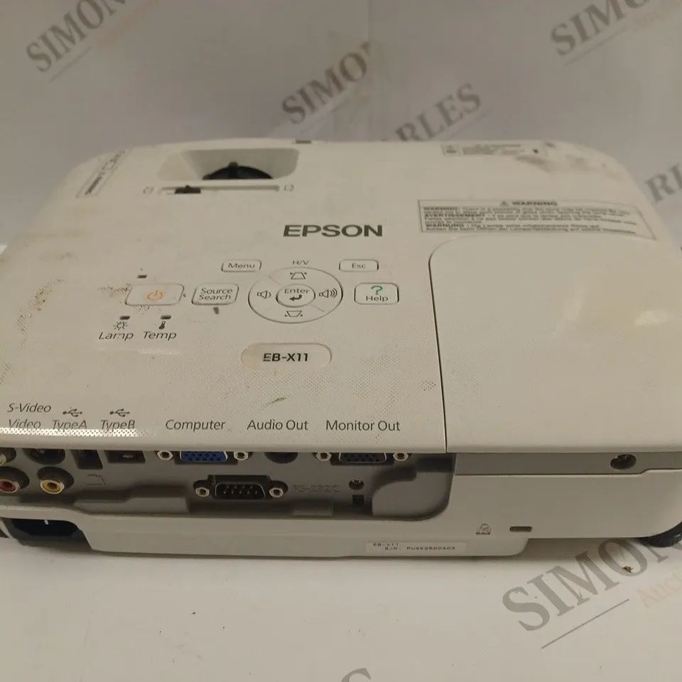 UNBOXED EPSON EB-X11 LCD PROJECTOR