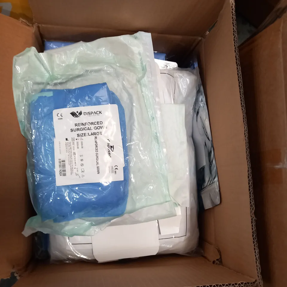 PALLET OF ASSORTED MEDICAL AND PPE SUPPLES TO INCLUDE;