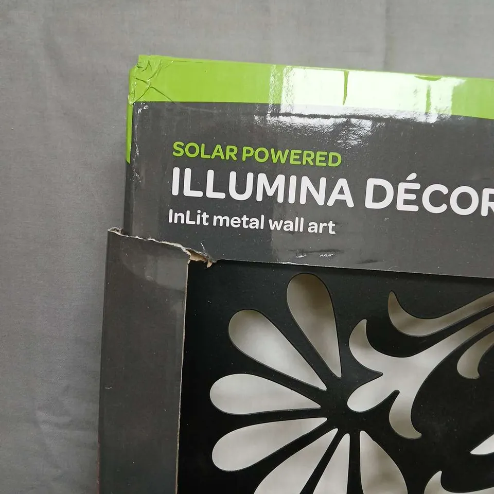 BOXED SMART SOLAR FAUNA SOLAR-POWERED WALL ART PANEL