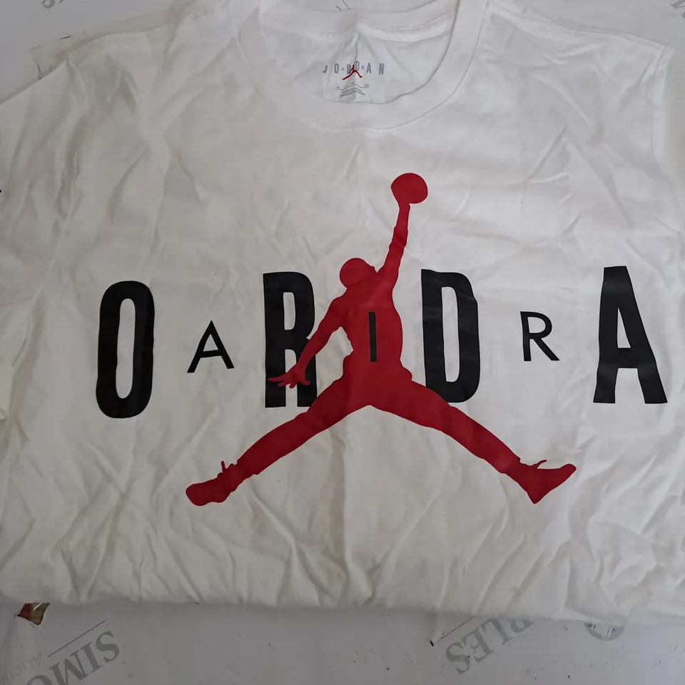 AIR JORDAN CREAM T-SHIRT - XL