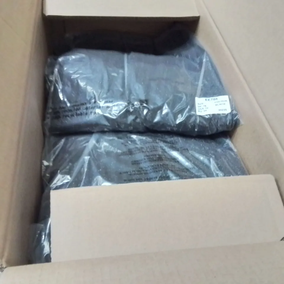 BOXED BRAND NEW APPROXIMATELY 15 JD WILLIAMS GLITTER MAXI SKIRT BLACK SIZE 16