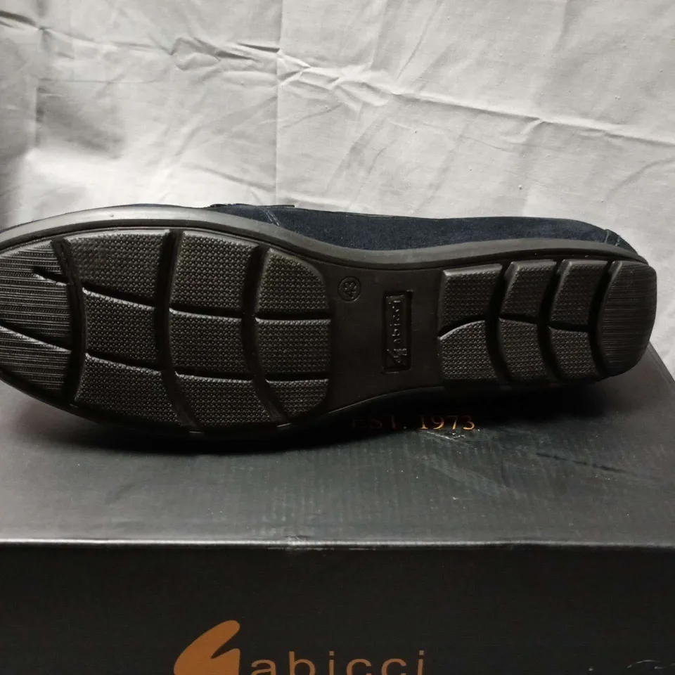 Gabicci Navy Suede Tassel Loafers – Men's UK 9