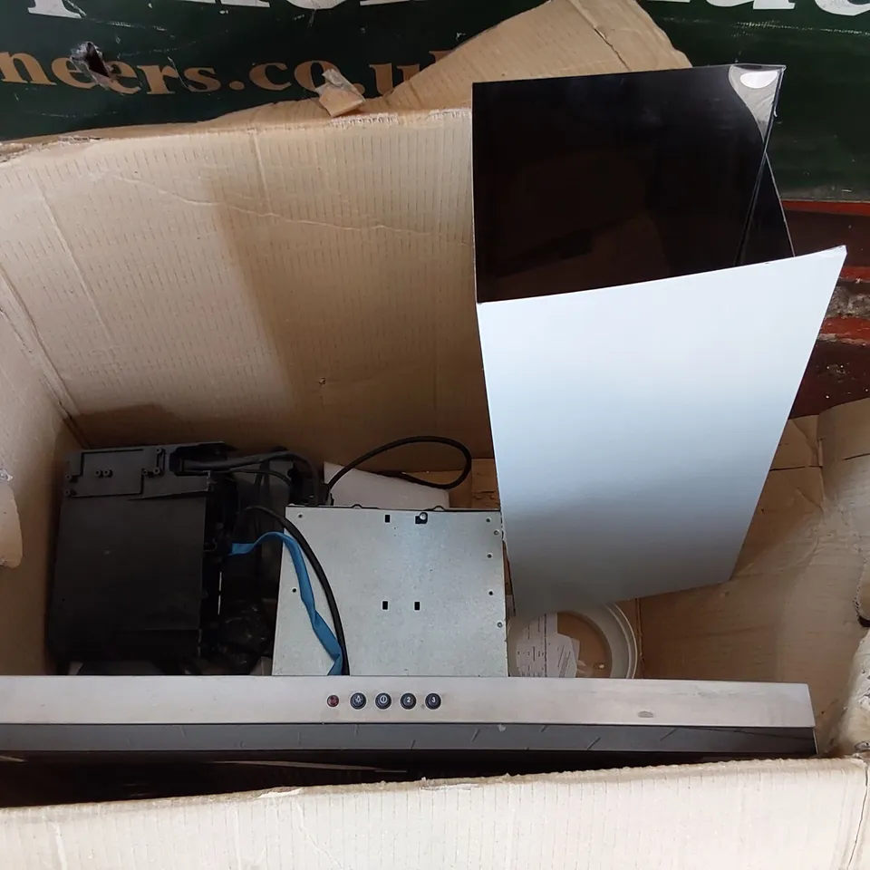 BOXED ISLAND CHIMNEY HOOD (1 BOX)
