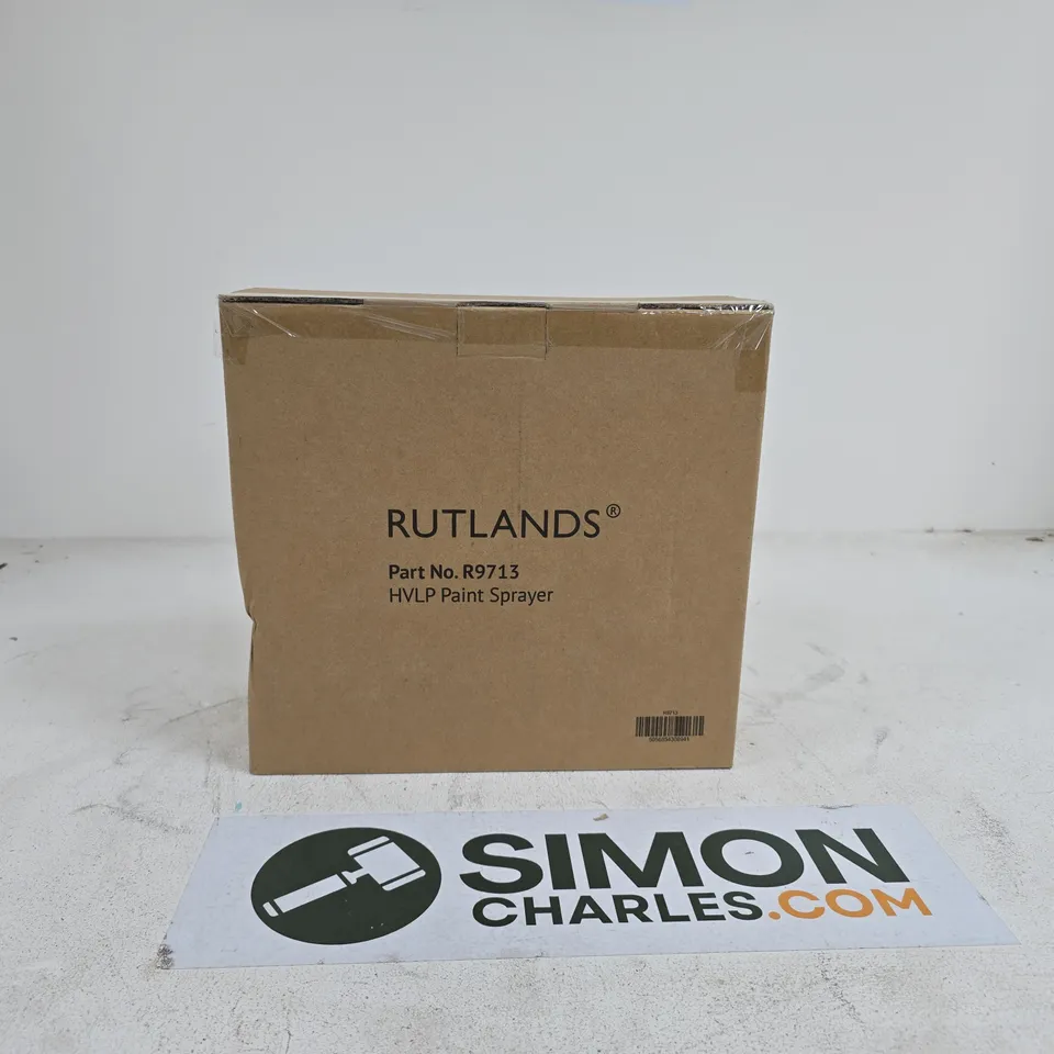 RUTLANDS R9713 HVLP PAINT SPRAYER BOXED