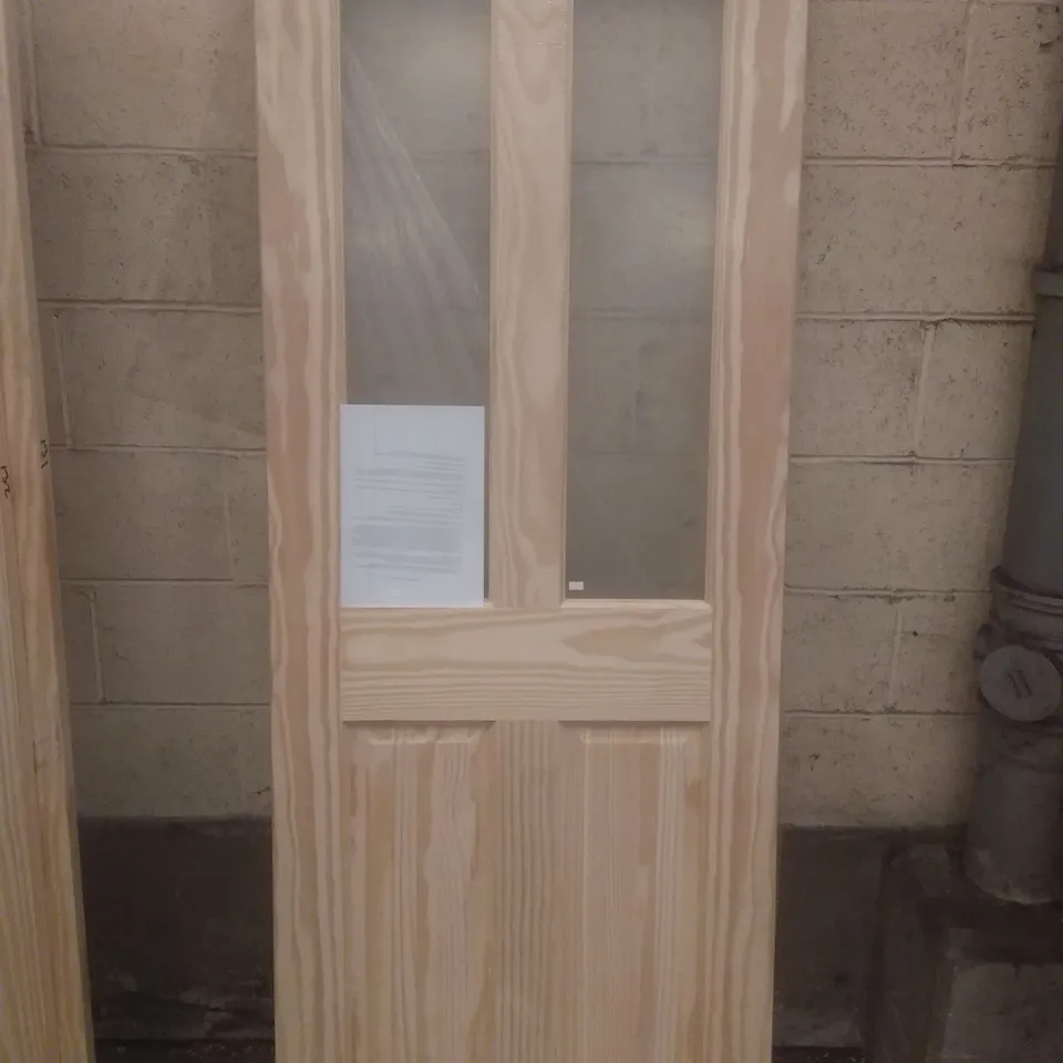 PINE 2 PANEL INTERNAL TIMBER DOOR 