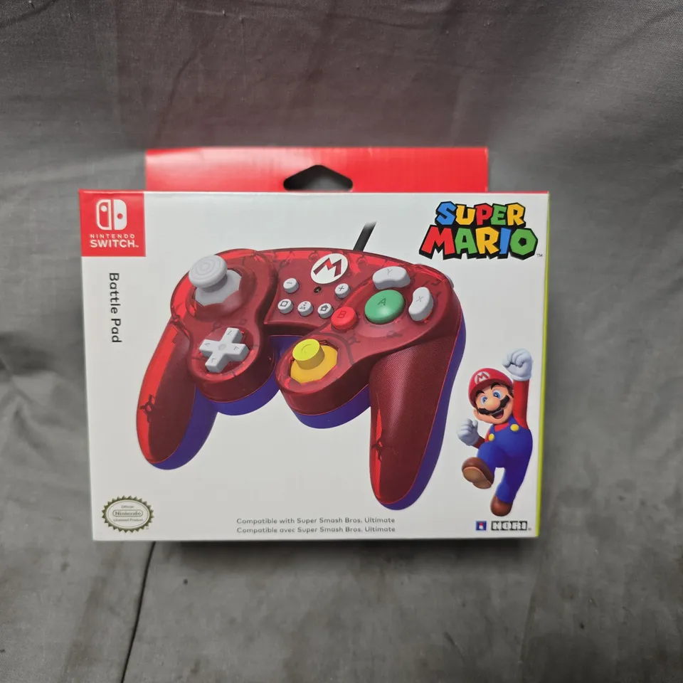 BOXED NINTENDO SWITCH SUPER MARIO BATTLE PAD