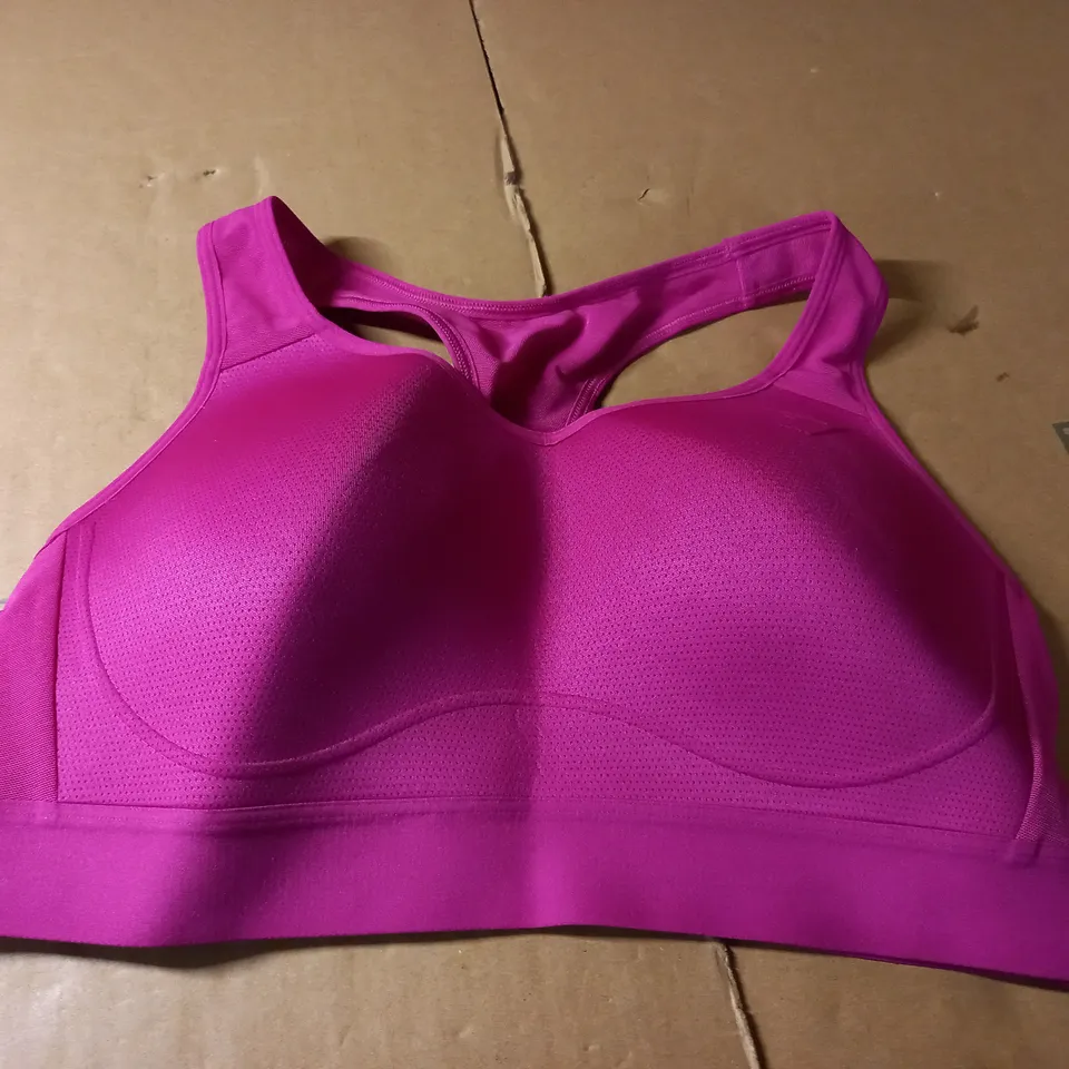 GYMSHARK SPORTS BRA - PINK SIZE L