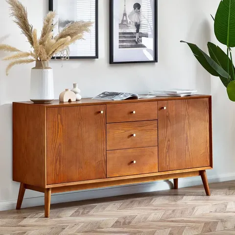 BOXED JULIAN BOWEN LOWRY LARGE SIDEBOARD - ACORN (1 BOX)