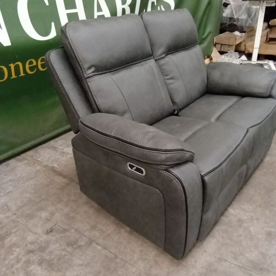 SUKINA 2 SEATER FABRIC ELECTRIC RECLINER SOFA