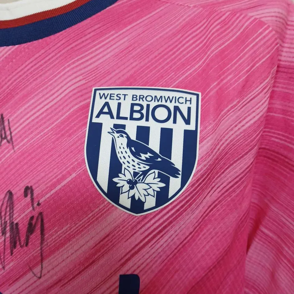 SIGNED MACRON WEST BROM AWAY 24/25 JERSEY - LARGE