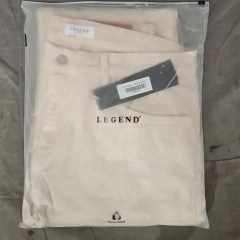 BAGGED LEGEND CARPENTER JEANS IN STONE SIZE 38
