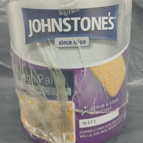 JOHNSTONE'S WASHABLE TOUGH PAINT - CRUSHED PINEAPPLE - 2.5L - COLLECTION ONLY