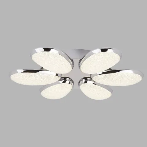 BOXED SUZETTE 6 LIGHT LED FLUSH MOUNT LIGHT FITTING