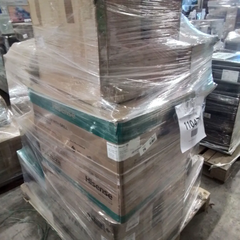 PALLET OF APPROXIMATELY 14 UNPROCESSED RAW RETURN MICROWAVES TO INCLUDE;