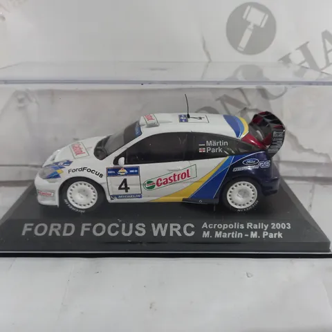 FORD FOCUS WRC ACROPOLIS RALLY 2003 - M.MARTIN & M.PARK