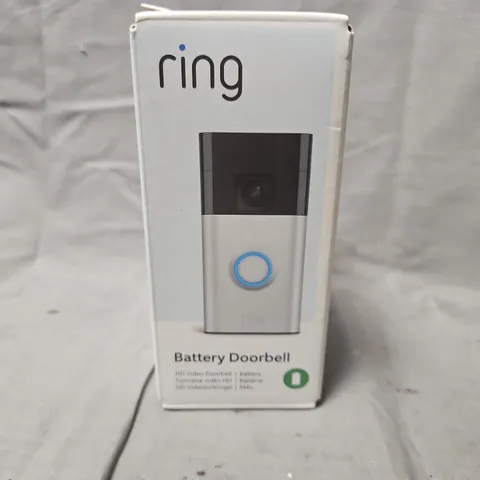 BOXED AND SEALED RING BATTERY DOORBELL