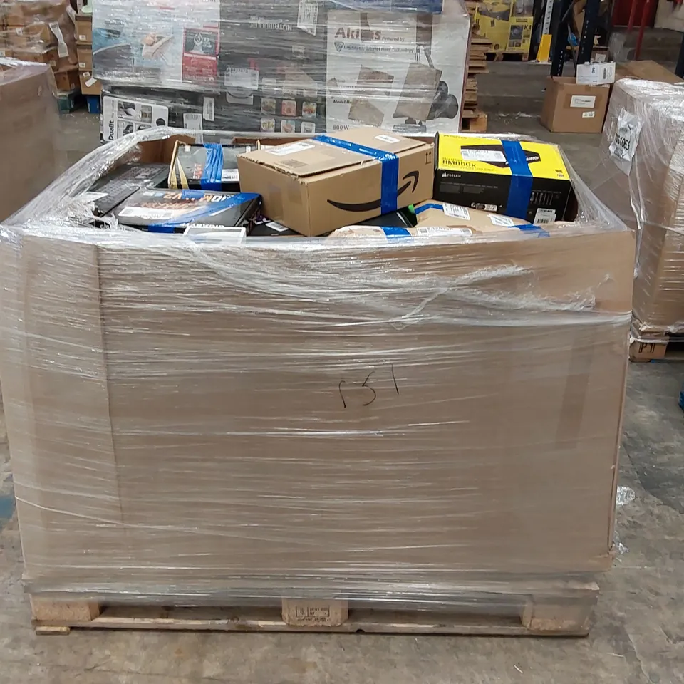 PALLET OF APPROXIMATELY 108 UNPROCESSED RAW RETURN HIGH VALUE ELECTRICAL GOODS TO INCLUDE;