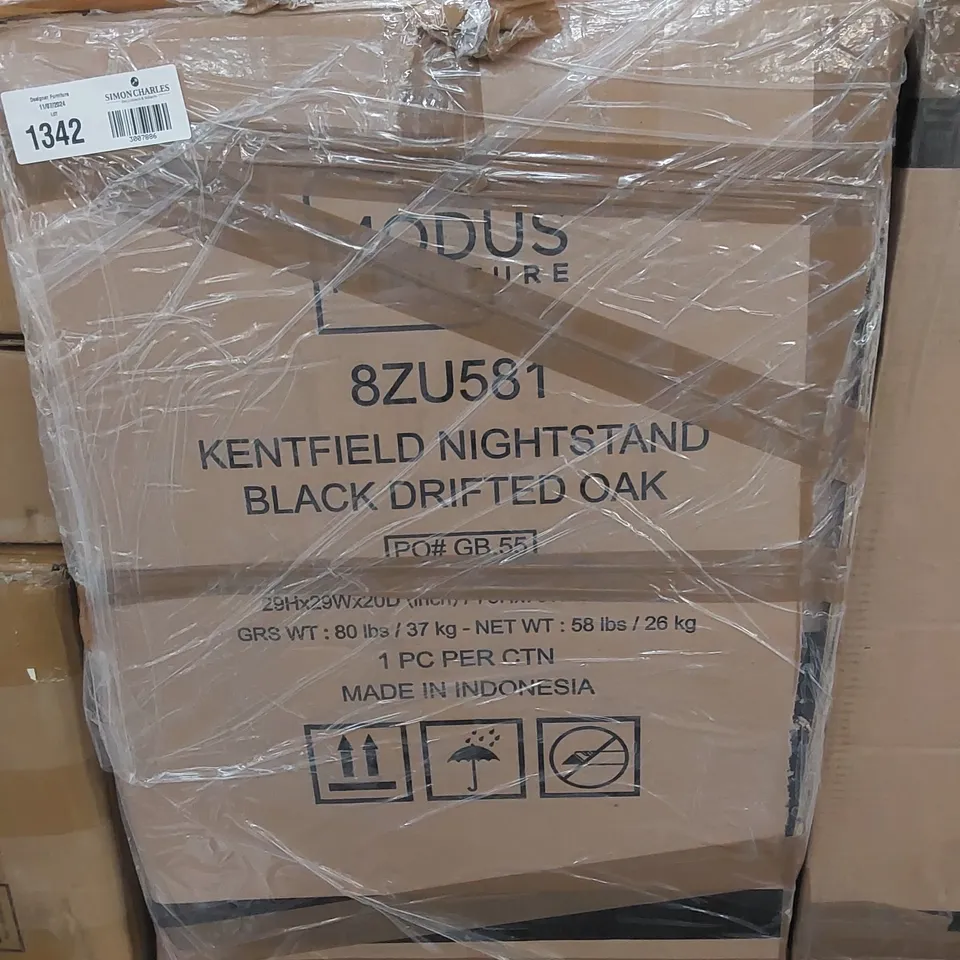 BOXED LITE 2 DRAWER METAL BEDSIDE TABLE