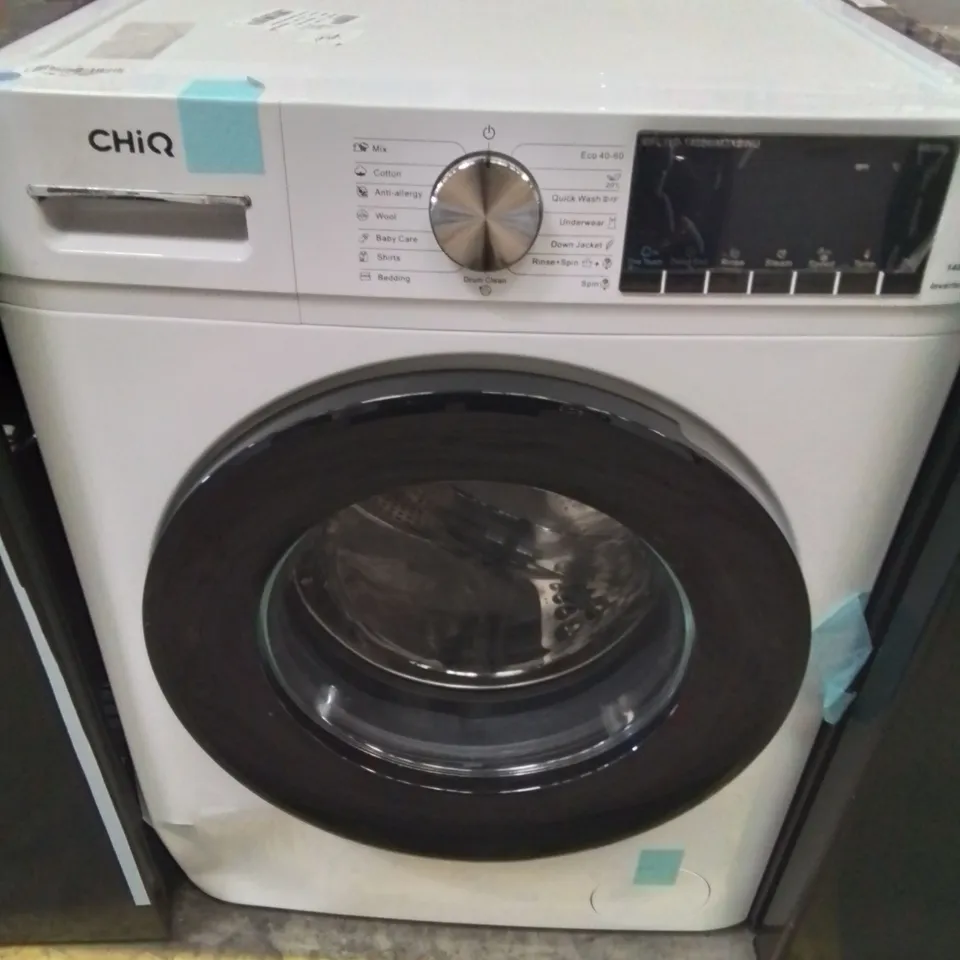 CHIQ FREESTANDING WASHING MACHINE IN WHITE - (CFL100-14586IM3X)