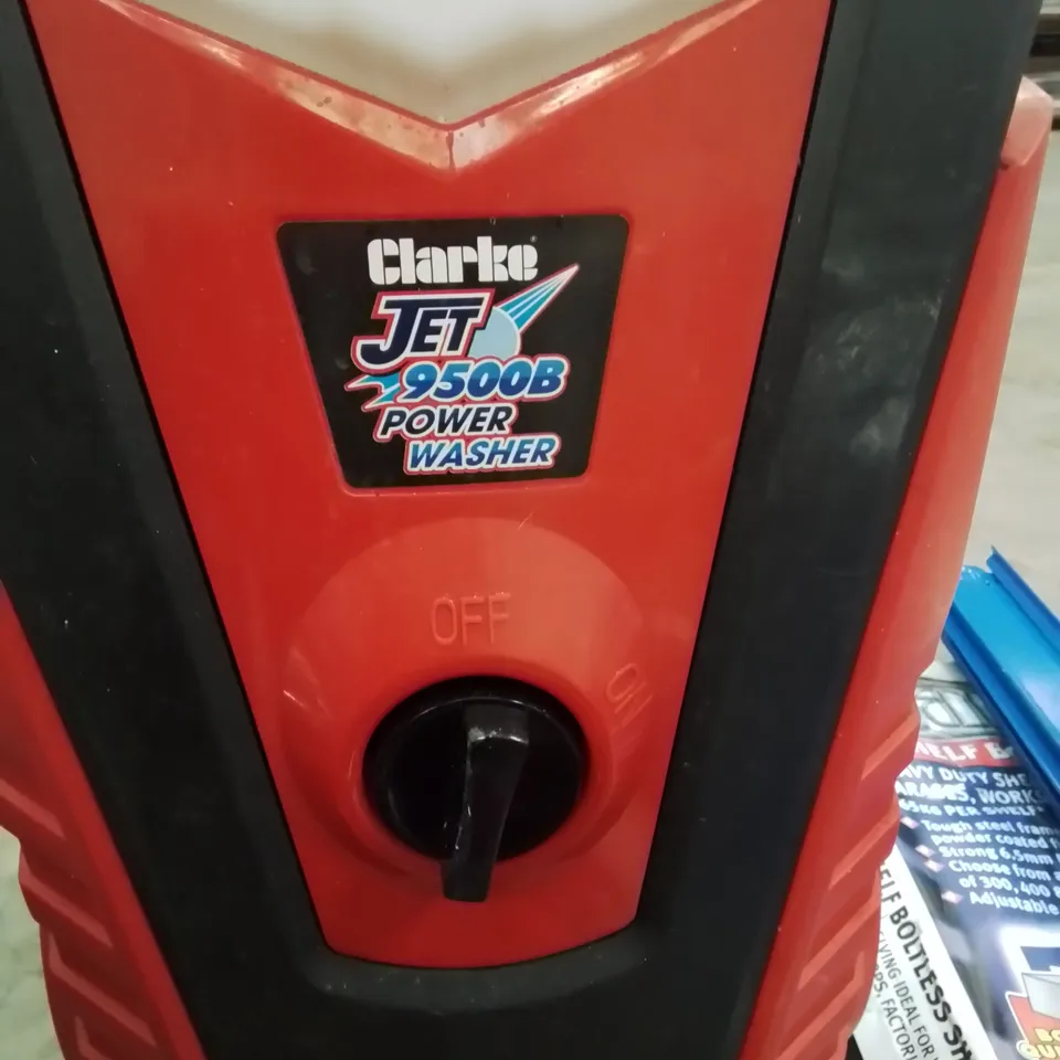 CLARKE JET 9500B POWER WASHER JET WASH.