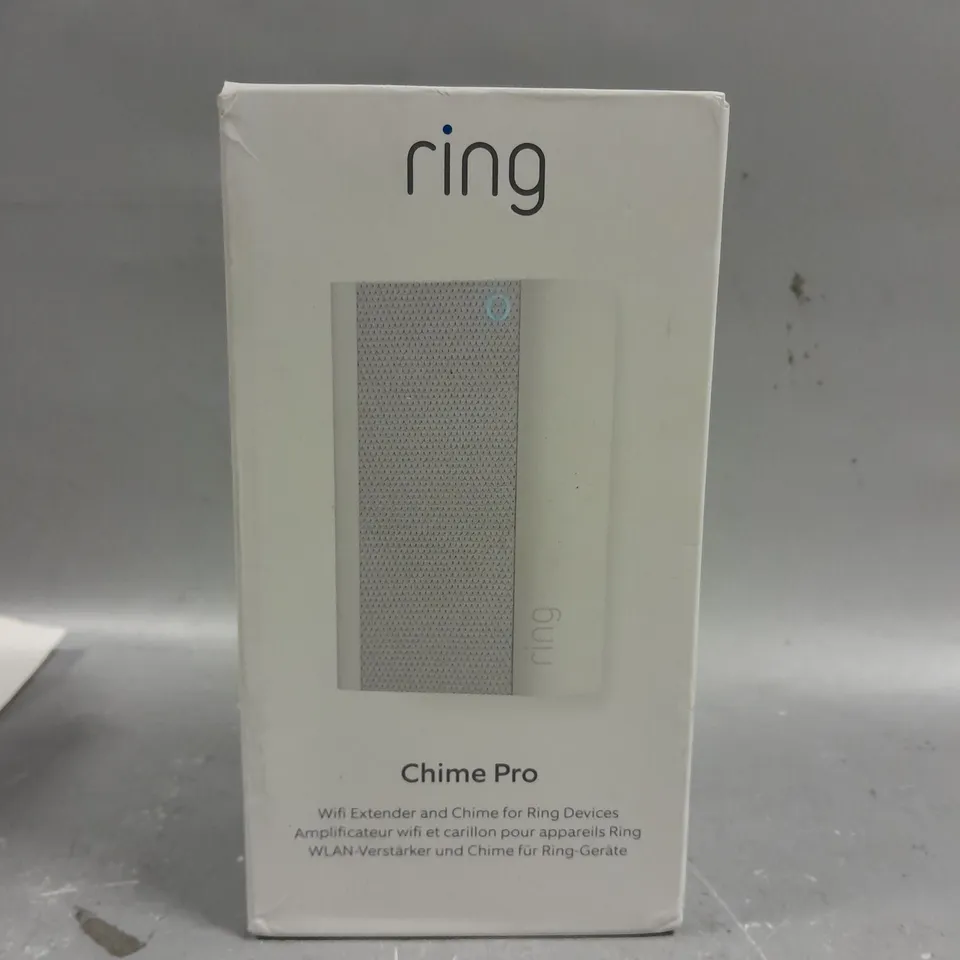 BOXED SEALED RING WIFI EXTENDER & CHIME PRO 