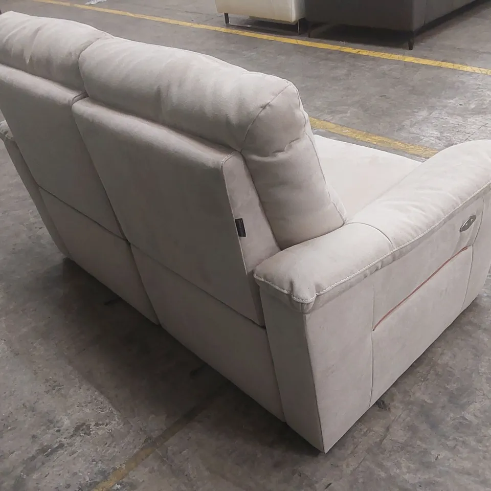 QUALITY DESIGNER ITALIAN MADE FENG 2 SEATER ELECTRIC RECLINER SOFA 