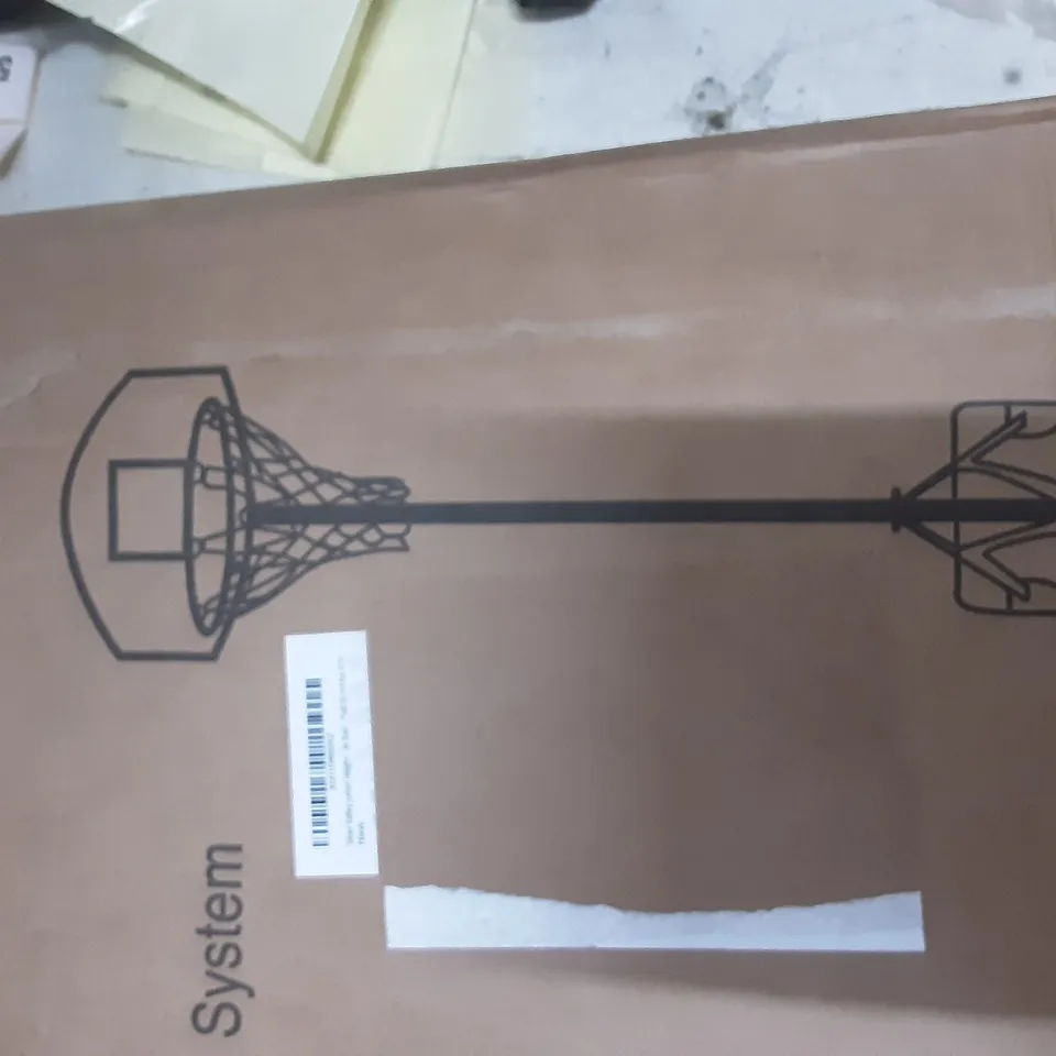 BOXED SILVER VALLEY JUNIOR BASKETBALL SYSTEM