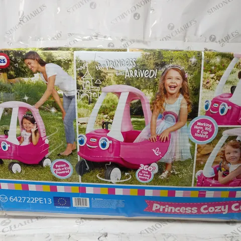 BOXED LITTLE TIKES PRINCESS COZY COUPE