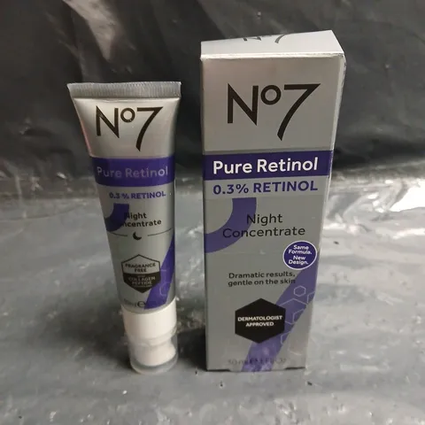 NO7 PURE RETINOL 0.3% NIGHT CONCENTRATE