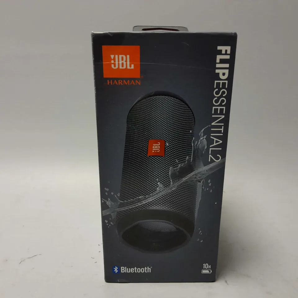 BOXED JBL HARMAN FLIP ESSENTIAL2 BLUETOOTH SPEAKER