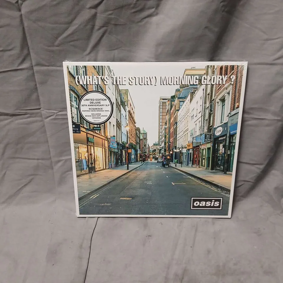 SEALED OASIS – WHAT'S THE STORY MORNING GLORY? LIMITED EDITION DELUXE 3LP (ACQUIESCE)
