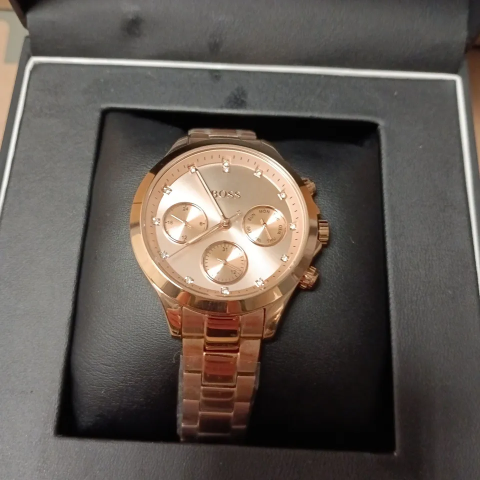 BOXED HUGO BOSS HERA WOMENS CHRONOGRAPH WATCH