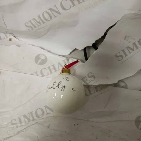 PERSONALISED IN LOVING MEMORY BAUBLE