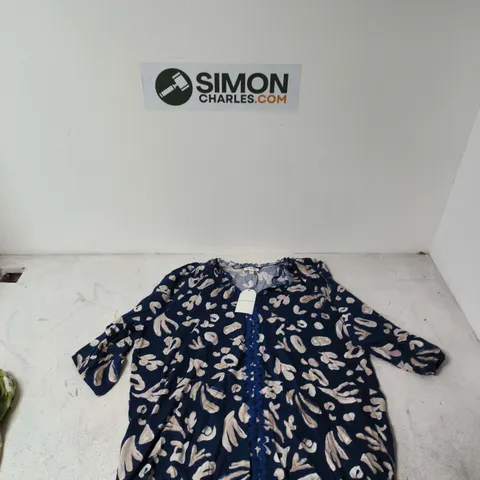 MONSOON WOMEN'S FLORAL PRINT TOP – XXL